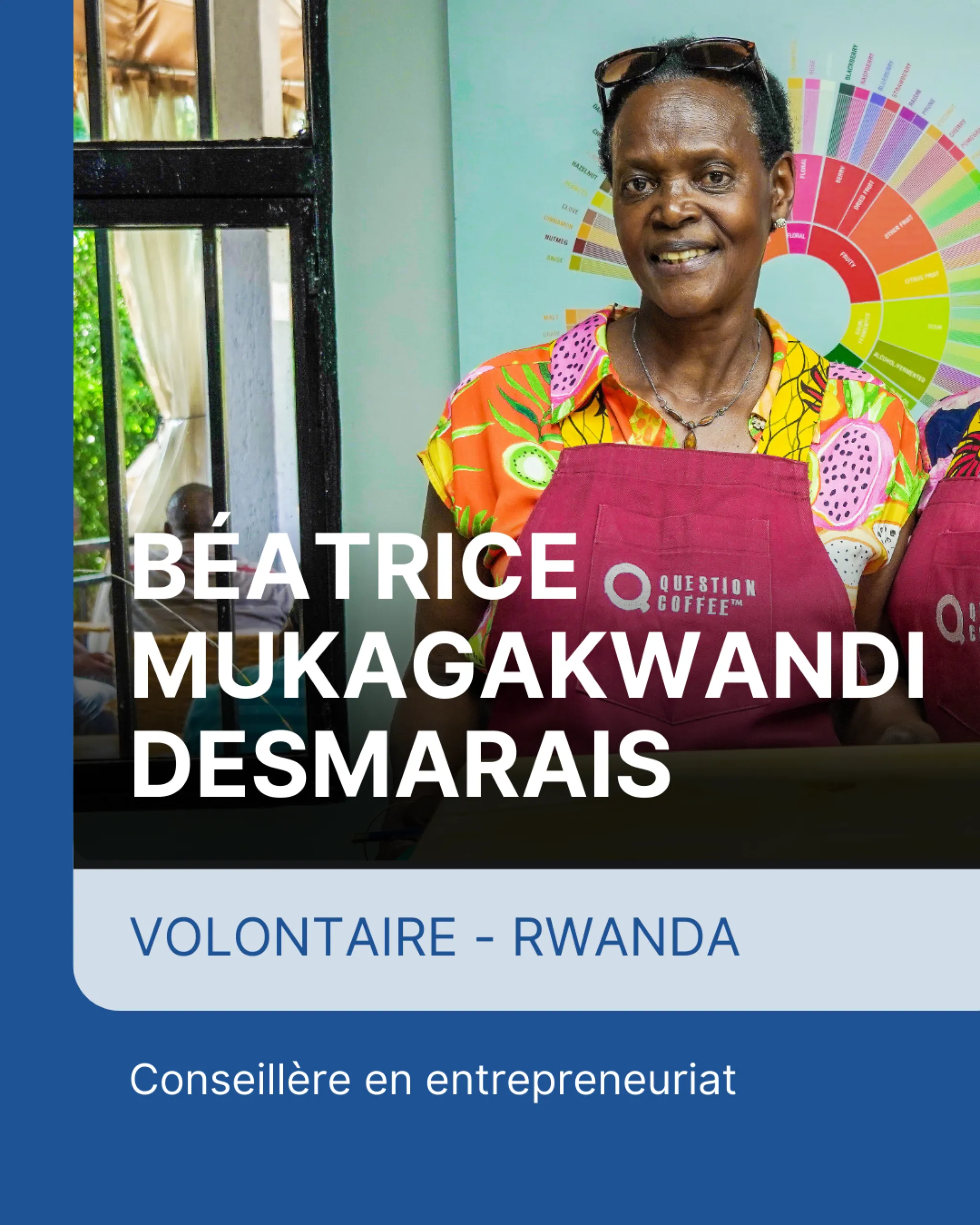 Testimonial of Béatrice Desmarais Rwanda