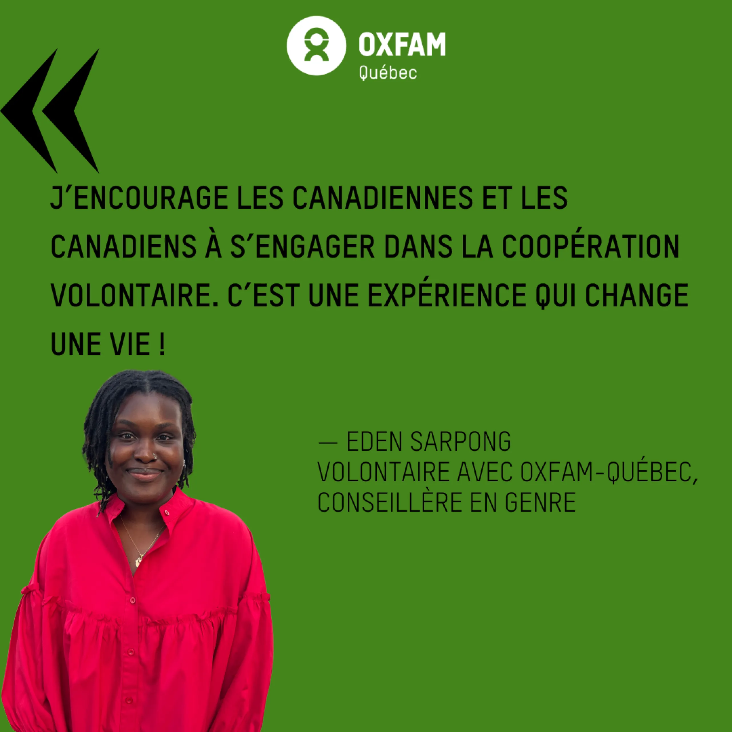 Testimonial of Eden Sarpong